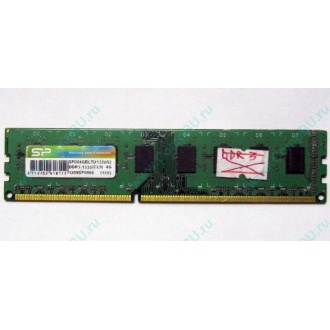 НЕРАБОЧАЯ память 4Gb DDR3 SP (Silicon Power) SP004BLTU133V02 1333MHz pc3-10600 (Королев)