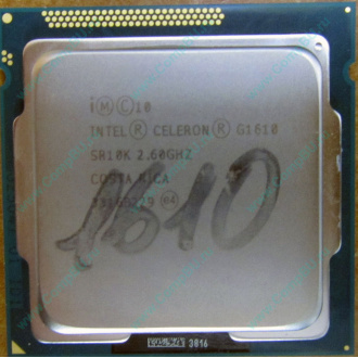 Процессор Intel Celeron G1610 (2x2.6GHz /L3 2048kb) SR10K s.1155 (Королев)